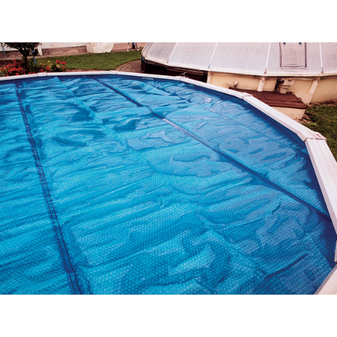 12' Round Blue Solar Blanket - 9mil