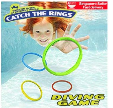 Catch The Rings Dive Game