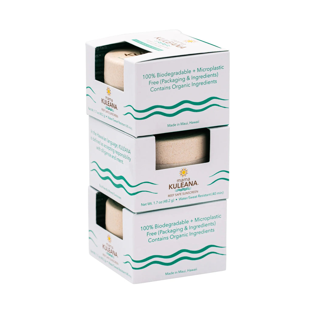 Mama KULEANA Reef Safe Sunscreen (3 Pack)