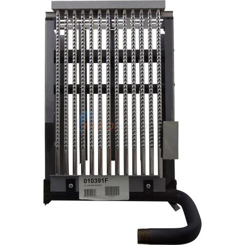 Rheem / Raypak Burner Tray with Burners - For Model 206A Heater | 010391F