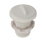 10-2100WHT: 1" White Spa Air Control