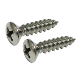 14060727R2: Jacuzzi s/s screw, oval 316 Phillips 8-16 x 3/4 type (2pkg)
