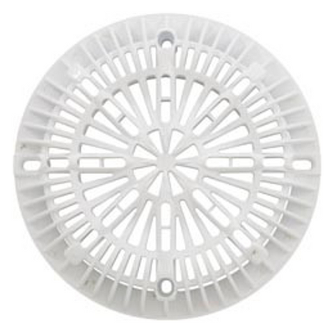 8" Galaxy Drain Cover with Screw Pack – White | Custom Molded Products | Open Box