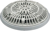 CMP Galaxy™ Gunite Main Drain Lid and Frame - White | 25531-000-000