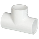 401-010: 1" Slip SCH40 PVC Tee