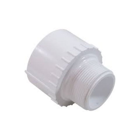 PVC Schedule 40 Reducing Male Adapter - 1.5" MPT x 2" Slip | 436-213