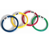 Swimline Dive Rings weighted underwater pool game set of four