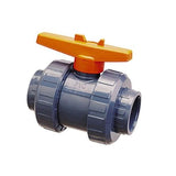 Praher 1.5" True Union Ball Valve – PVC Pool Plumbing Valve