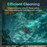 Aiper Surfer S1 Solar-Powered Robotic Pool Surface Skimmer – Smart, Eco-Friendly Cleaning