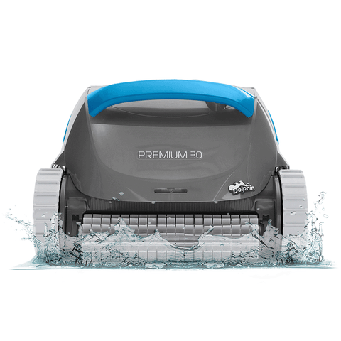 Dolphin Premium 30 Robotic Pool Cleaner – Self-Driving, SmartScrub Tech