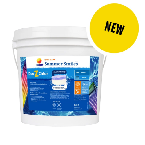 Summer Smiles Duo Z Chlor Chlorine Pucks (6kg) – ultimatepools.ca