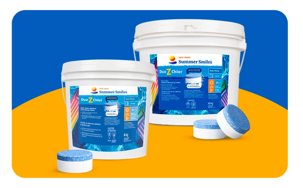 Summer Smiles Duo Z Chlor Chlorine Pucks (6kg) | Ultimate Pools