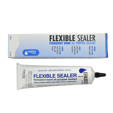 Anderson 4 oz White Flexible Sealer – Flexible Sealer for Underwater Pool Repairs