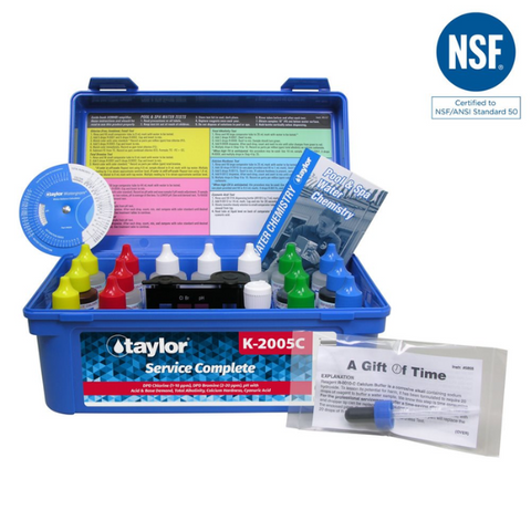 Taylor DPD Test Kit - Pool Water Testing Service - 2 oz Bottles