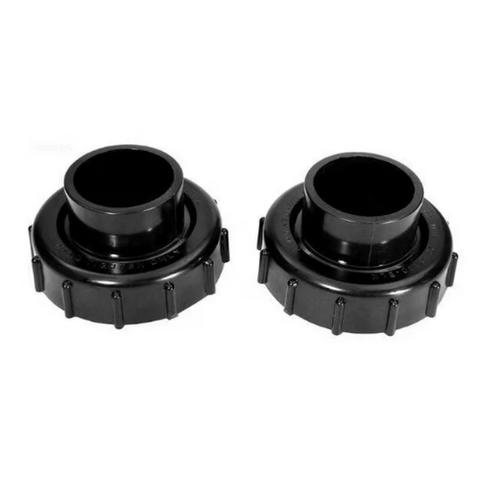 270004: Pentair Black Bulkhead Union Set for Clean and Clear Plus Pool and Spa Cartridge Filter