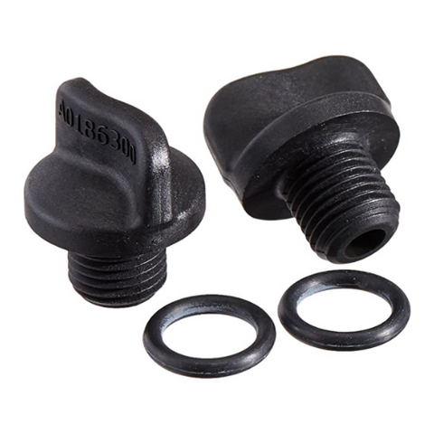 Jandy Drain Plug with O-Ring (2-Pack) - For Select Pumps, Heaters & Sanitization Systems | R0446000