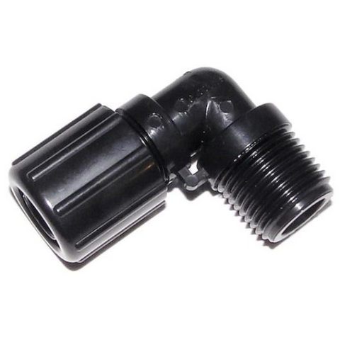 Pentair Tube Fitting with Nut - 1/2"X 90 Dg | R172272
