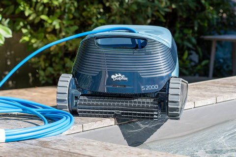 Dolphin S2000 Robotic Pool Cleaner with WiFi & Waterline Cleaning