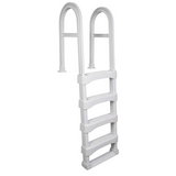 Vinyl Works Snap Lock Above Ground Deck Ladder – White (SLDW)