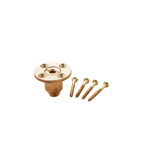 Yard Guard Brass Safety Cover Anchor for Wood/Composite Decking