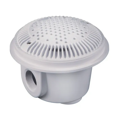 WG1054AVPAK2: Hayward 2" FPT White Dual Suction Outlet with Grate 2 per Pack