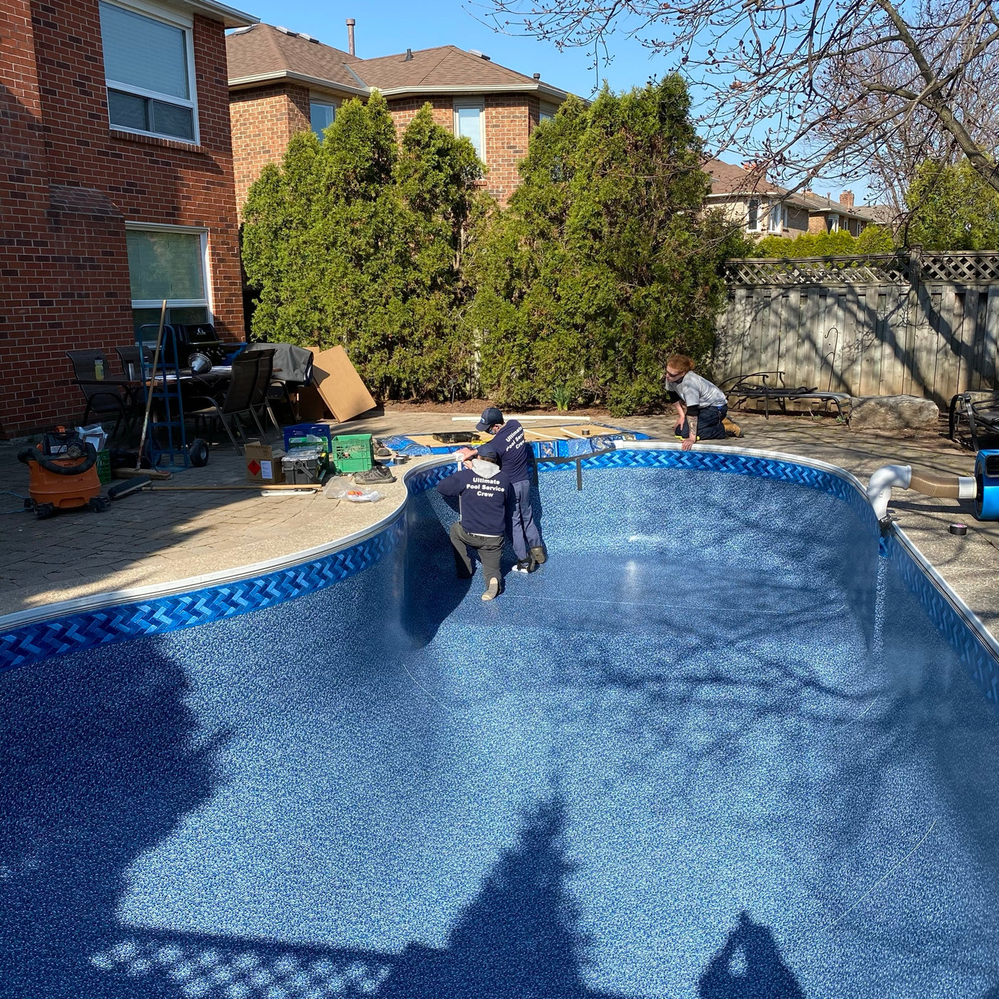 Pool Liner Replacement in Burlington