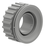 Maytronics Dolphin 998301511 Cool Grey small rear wheel for robotic pool cleaner