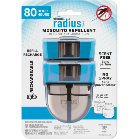 Thermacell Radius Zone Mosquito Repeller 72 Hour Refill