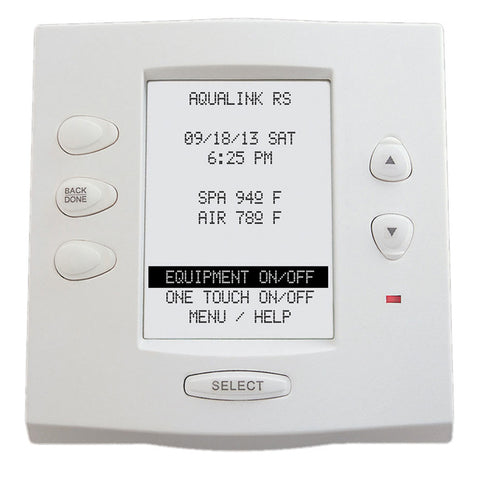 Jandy AquaLink RS OneTouch Control Panel - Pool & Spa Automation | 7953