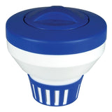 R171086 Pentair 330 Floating Chemical Dispenser, Blue and White