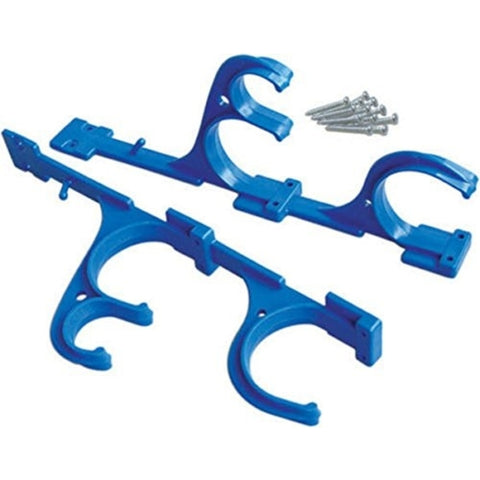 PoolStyle Deluxe Polypropylene Pole Hangers (2-Pack) - Screws Included | K079CBX