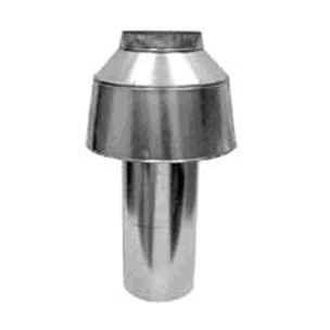 009838: 6″ Indoor Vent Stack for Rheem or Raypak 199,000 BTU Heater