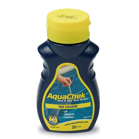 AquaChek Yellow 4-in-1 Chlorine Test Strips (50-Pack) | 532105
